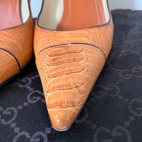 GUCCI PYTHON PUMPS - Picture 4 of 11